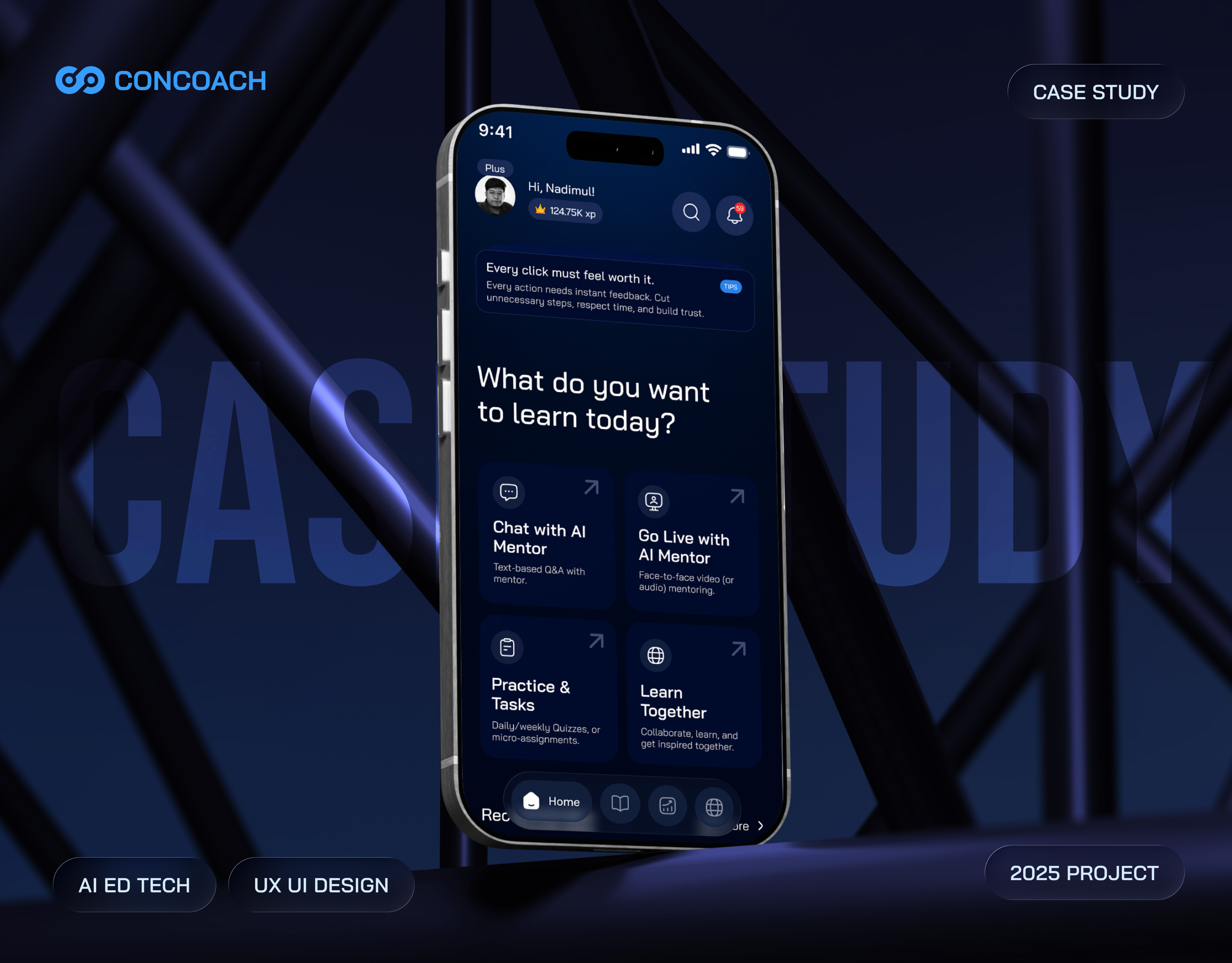 Concoach | AI EdTech Platform | MVP